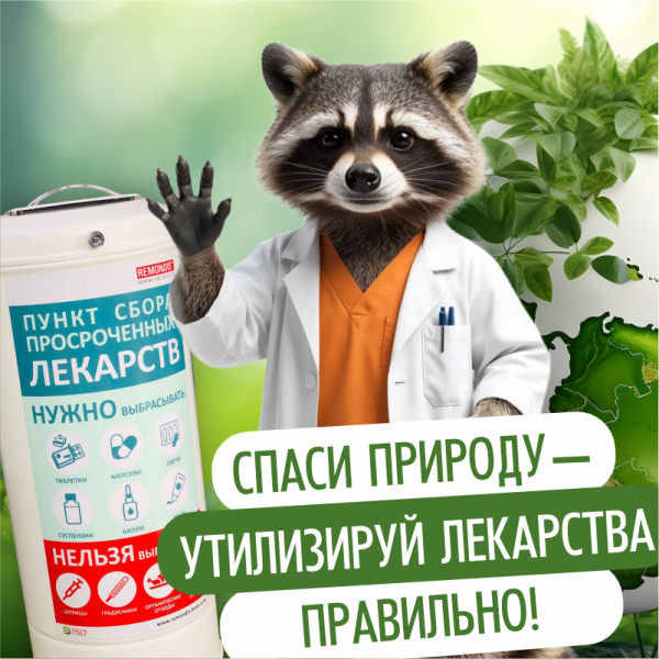 Контейнеры для утилизации лекарств