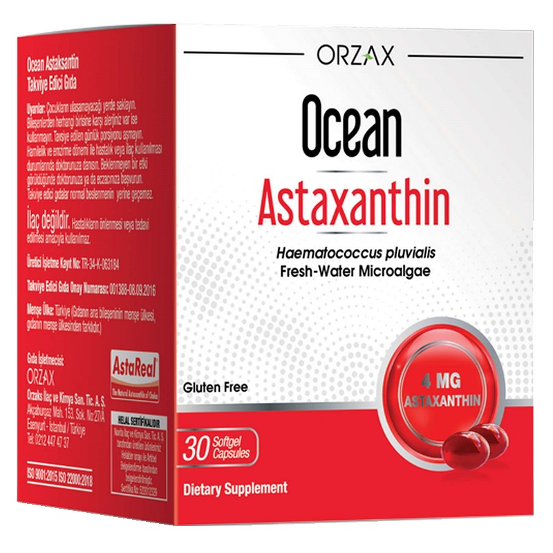 ORZAX (БАД) (Оушен Астаксантин  капс. 350 мг №30)
