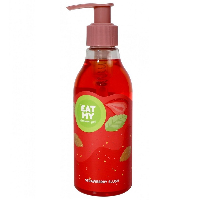EAT MY Гель для душа Клубничный слаш 400 мл дозатор