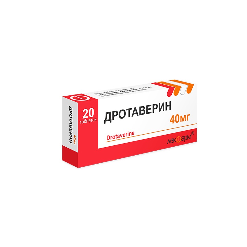 ДРОТАВЕРИН (табл. 40 мг  №10х2)