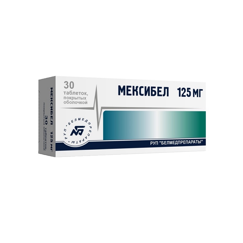МЕКСИБЕЛ (табл.п.о. 125 мг  №10х3)