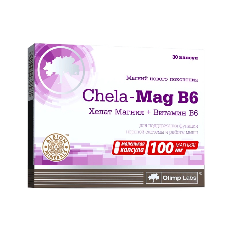 Хела-Маг В6 (БАД) (капс. 690 мг  №30)