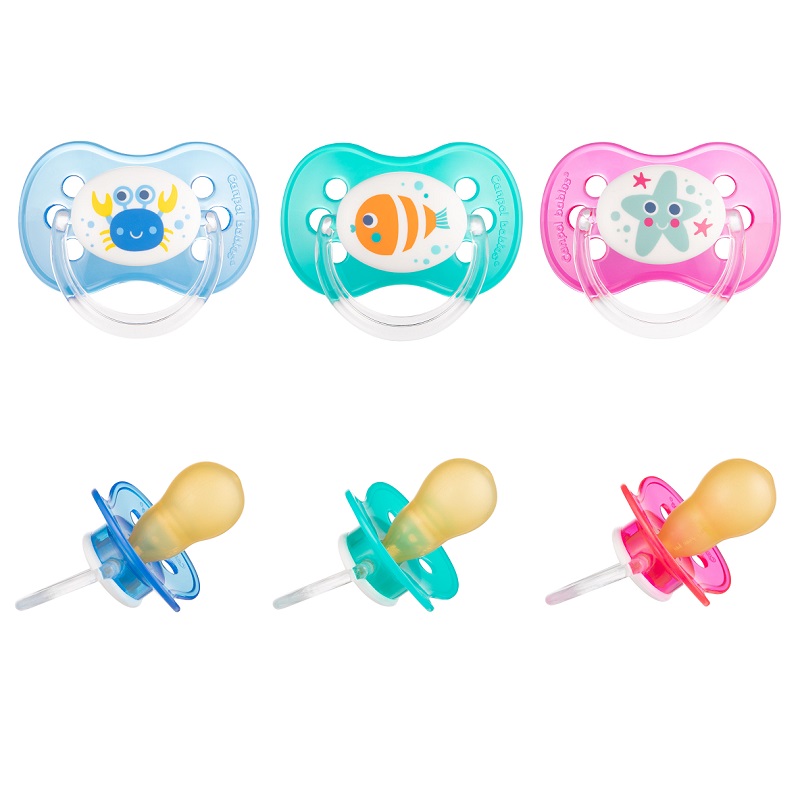 Canpol Пустышка круглая 6-18 мес Природа 22/607 1шт_new 