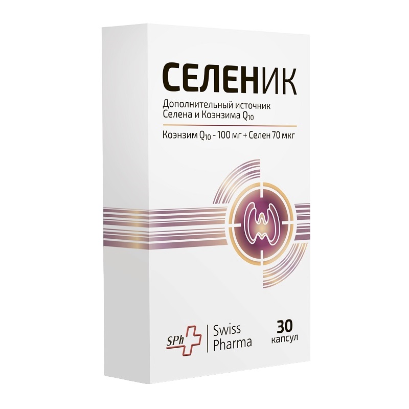 Селеник с длительным высвобождением действующих веществ (БАД) (капс. 860 мг  №30)