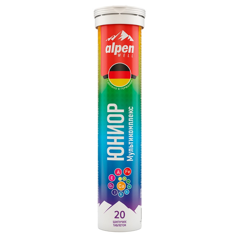 Alpen Well (БАД) (Мультикомплекс Юниор табл. шип. 4,1 г  №20)