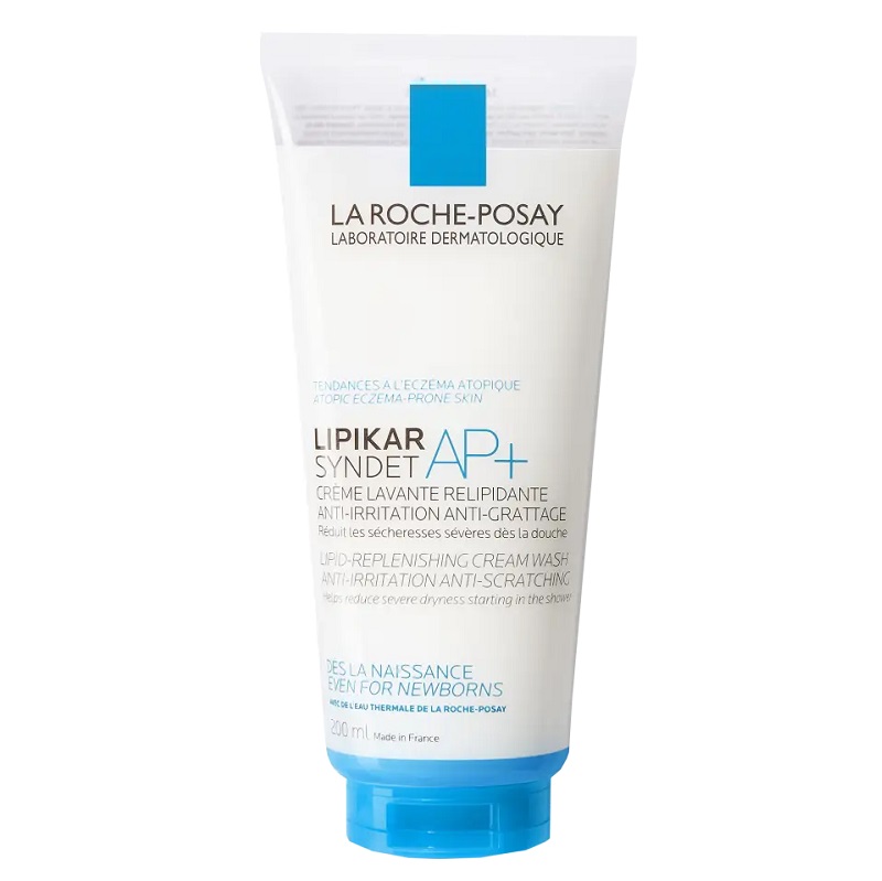 La Roche-Posay Lipikar Syndet AP+ Крем-гель липидовосстан. очищающий д/лица и тела младенцев, детей и взрослых 200 мл