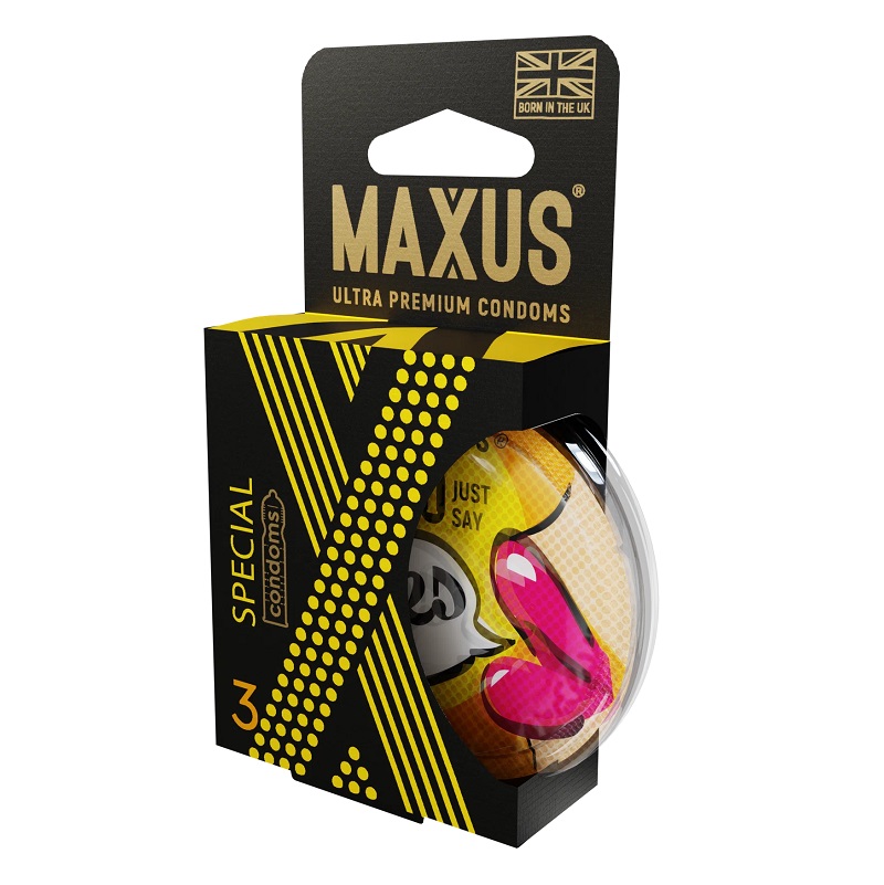 Maxus Special Презервативы точечно-ребристые №3 