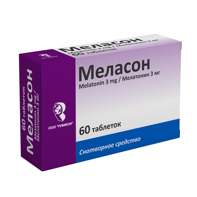МЕЛАСОН (табл. 3 мг  №10х6)