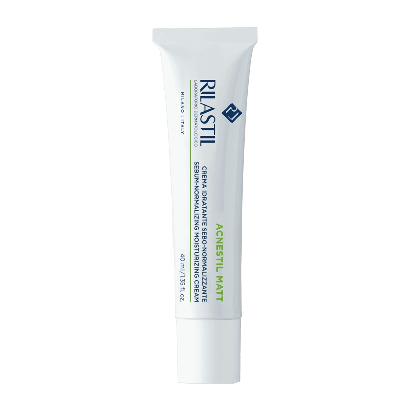 RILASTIL ACNESTIL MATT ATTIVA Крем себо-нормализирующий увлажняющий 40 мл 